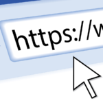 What happens when you type in a domain name in the browser?